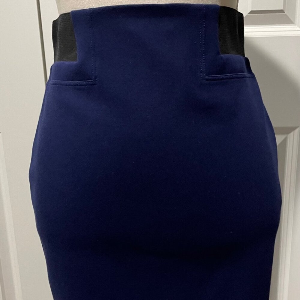 ELIE TAHARI PURPLE PENCIL SKIRT SZ 0